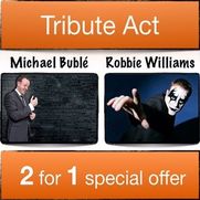 Robbie Williams & Michael Buble Double Tribute Act