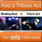 Special offer when booking a wedding band and Tribute Act