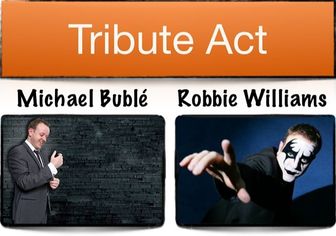 Michael Buble Robbie Williams Tribute Act Glasgow, Scotland